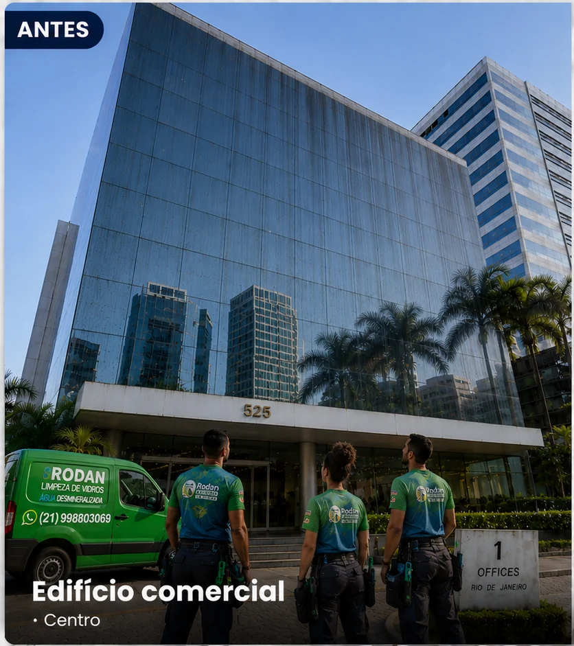 Fachada antes da limpeza